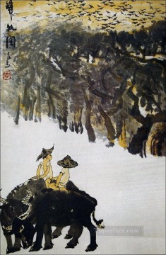 中国 Painting - Li keran 2 繁体字中国語